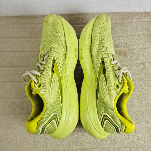 Brooks Glycerin 21 Men’s Running Sneakers Shoes Size 10 D Medium Yellow - Picture 5 of 13